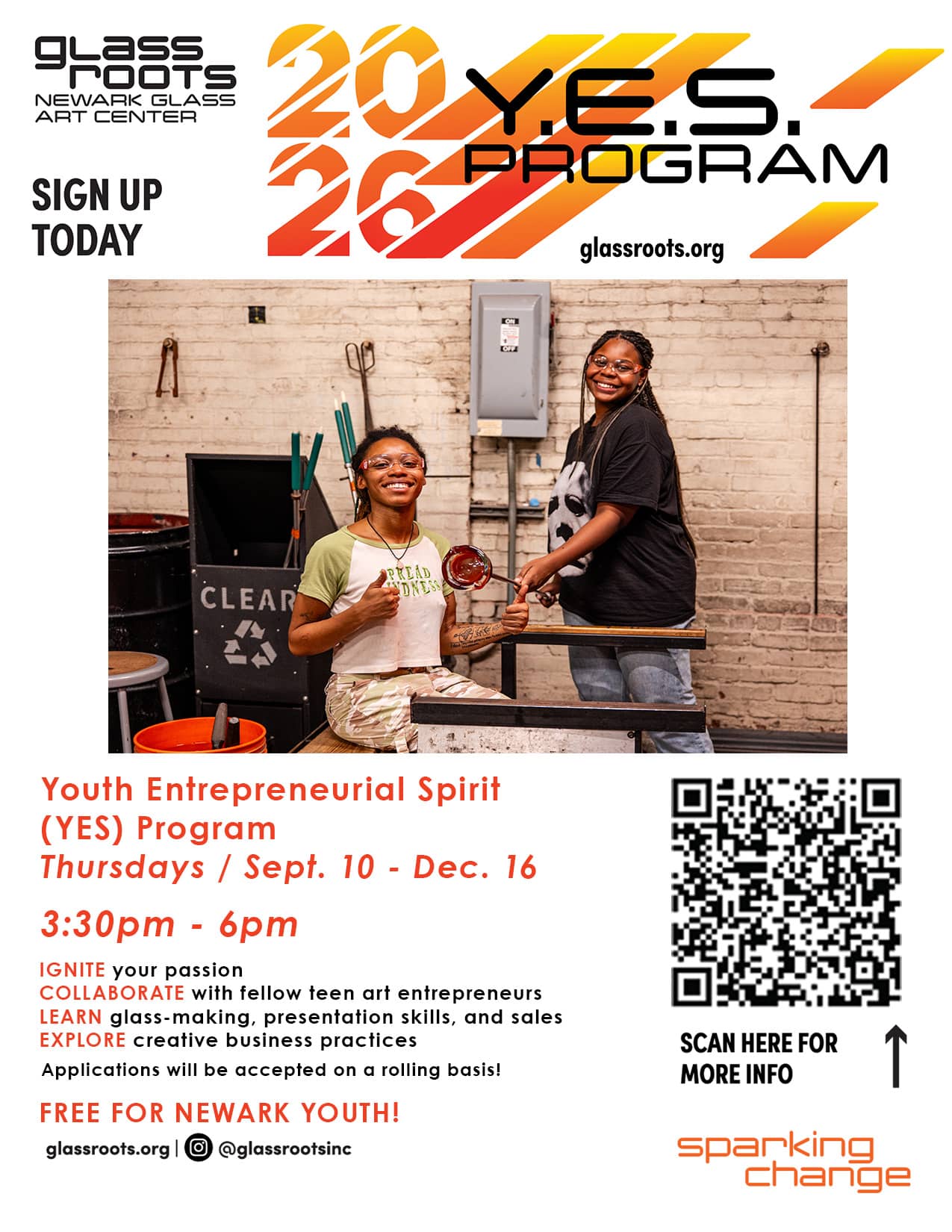 Flyer 2026 Fall Yes Program Flyer 2026 Fall Yes Program